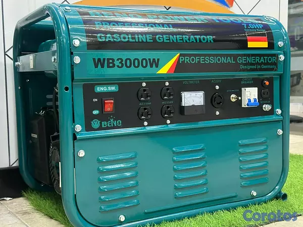 plantas e inversores - GENERADOR ELECTRICO 3000W 7HP - JACOBO SOLAR 1