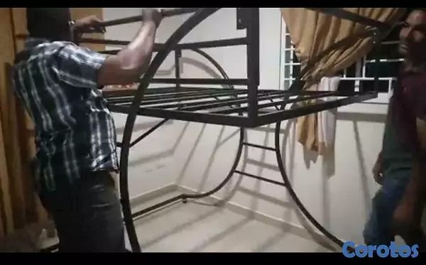 muebles y colchones - CAMAROTES FABRICADOS EN HIERRO GALVANIZADO 3