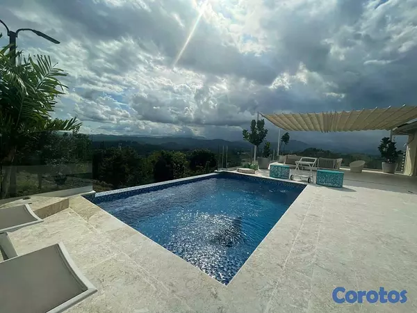 casas vacacionales y villas - Villa en venta a pocos minutos de la ciudad totalmente Amueblada- Lomas Lindas 1