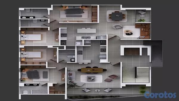apartamentos - Apartamento Moderno en el Corazón de Santiago 5