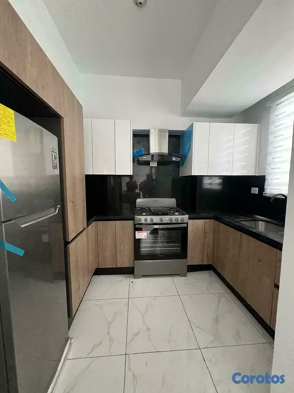 apartamentos - Apartamento en alquiler amueblado en Piantini con  3