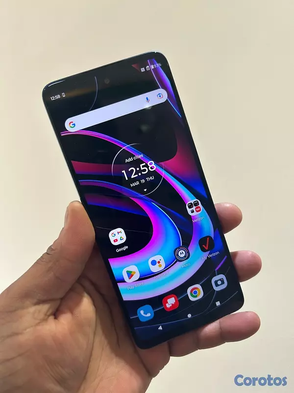 celulares y tabletas - Motorola Edge 256GB Blue XT2141-1 4