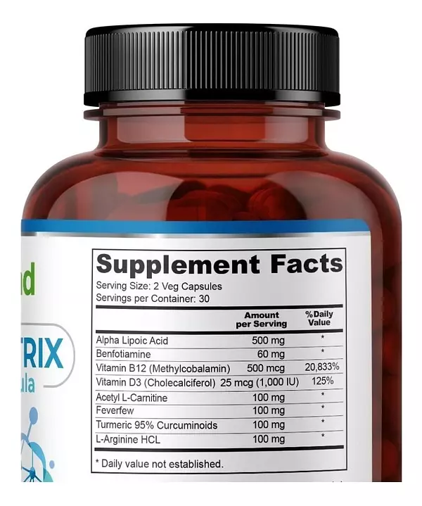 Salud y Equipamiento Médico - Neuromatrix  60 Capsulas  Fineland 2
