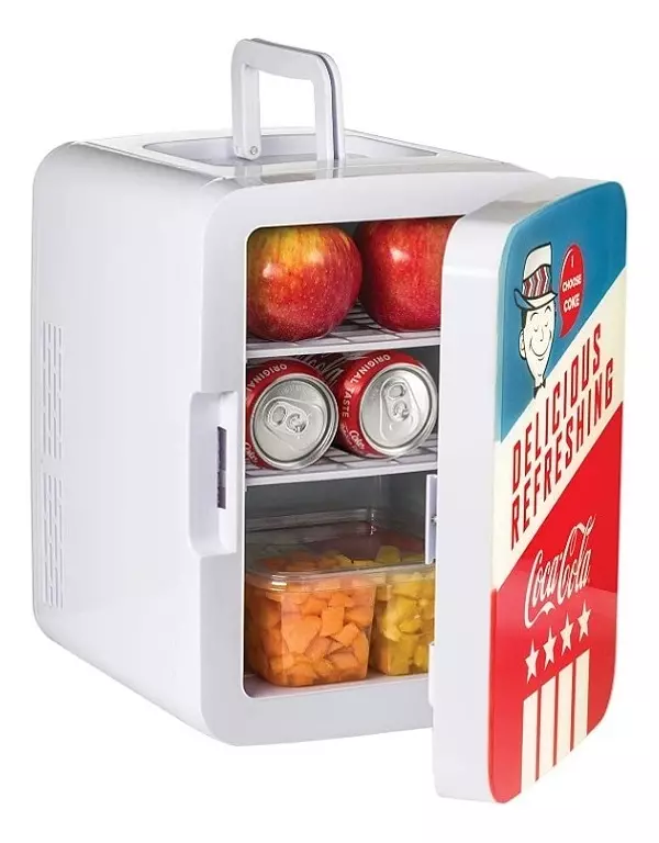 Salud y Equipamiento Médico - Mini Refrigerador Coca-cola Americana Retro 12 Latas Ac / Dc 4
