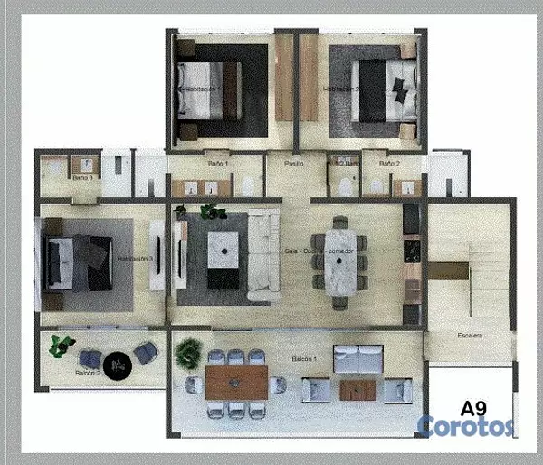apartamentos - 🌴 Residencias Exclusivas en el Caribe – Apartament 9