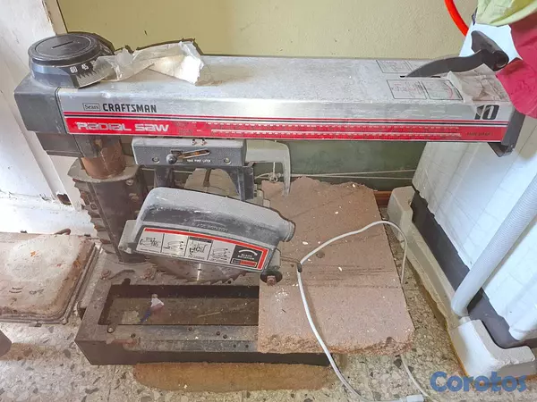 equipos profesionales - Cortadora para acero y madera de 10" usada 2