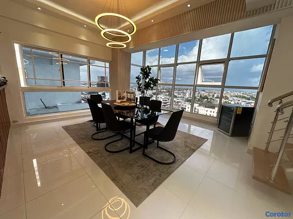 apartamentos - venta de penthouse de Lujoso penthouse de 260mts en Alma rosa 1 Santo Domingo  6