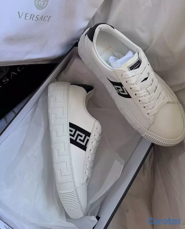 zapatos unisex - Tenis Sneakers Versace Gang Game Teni Sneaker Shoes Shoe 2025 🌈 3