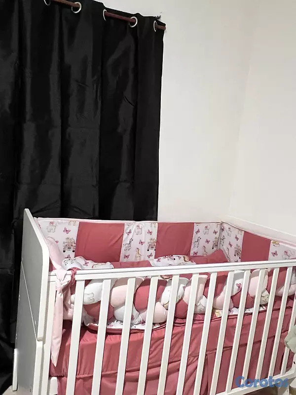 muebles - Cuna-cama+ colchon incluido ( colchas incluidas) 1