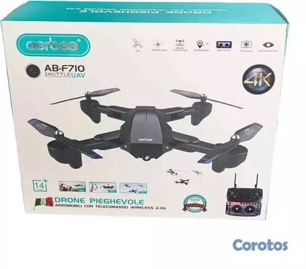 otros electronicos - 🚁🔥 Drone Aerbes AB-F710 con Cámara HD y Wifi – RD$2,580 🔥🚁 4