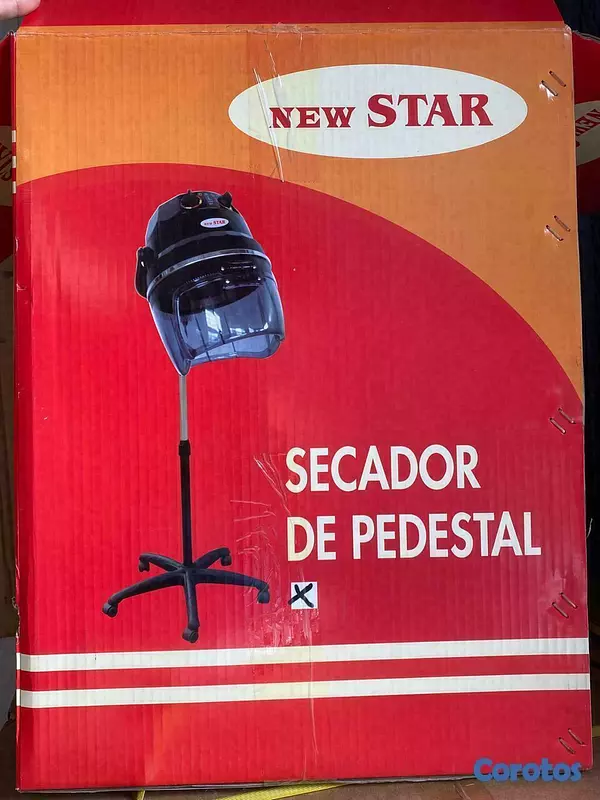 salud y belleza - Secador de pedestal New Star 3 meses de garantíaNuevo en caja 5