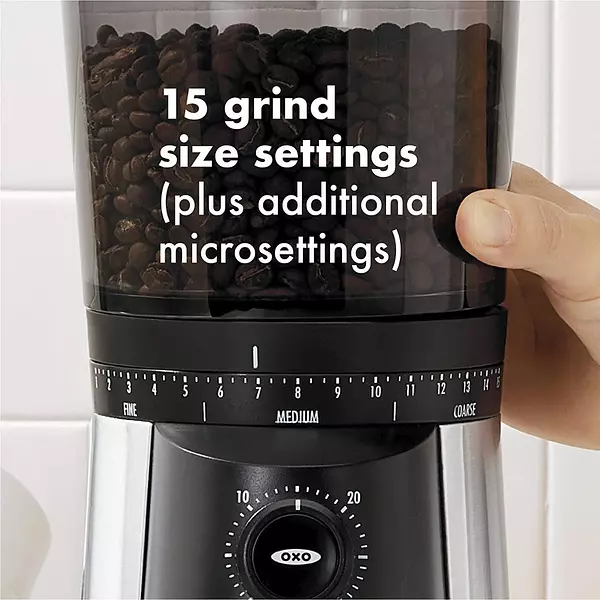 Salud y Equipamiento Médico - Molino Electrico De Café Cónicas 12 Tazas 0.75 Lbs 5