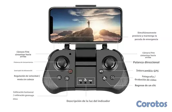 otros electronicos - Drone f10 con GPS  10