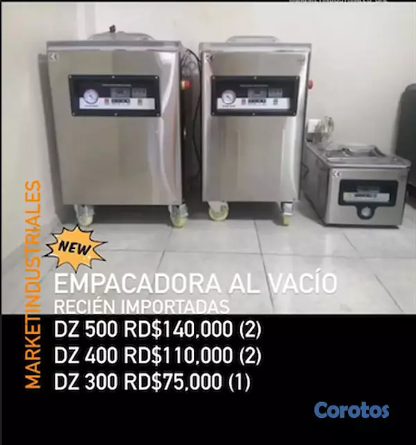 servicios profesionales - EMPACADORAS ✅
Recién importadas 1