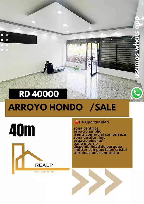 oficinas y locales comerciales - Local comercial en Arroyo Hondo  1