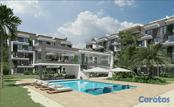 apartamentos - Apartamento en venta en 	Downtown de Punta Cana de 4