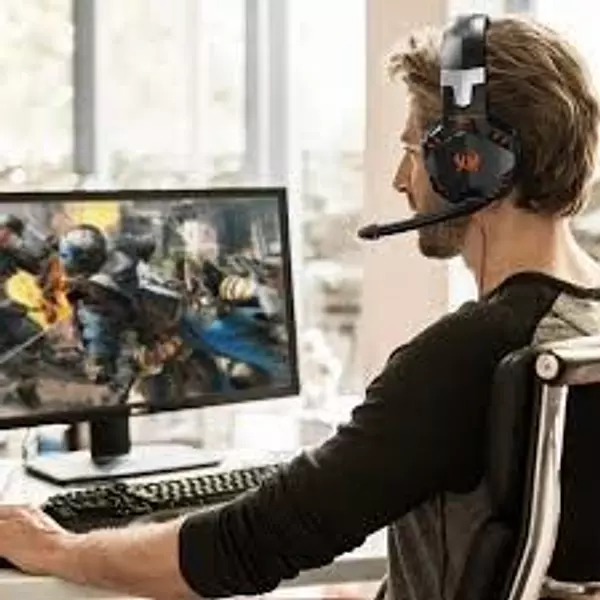 accesorios para electronica - Audifonos Gamer PS4 G2000 PC COMPUTADORA microfono cascos gaming G4000 2