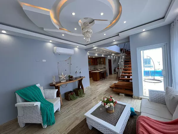 casas vacacionales y villas - Precioso Penthouse Amueblado en Cabarete 7
