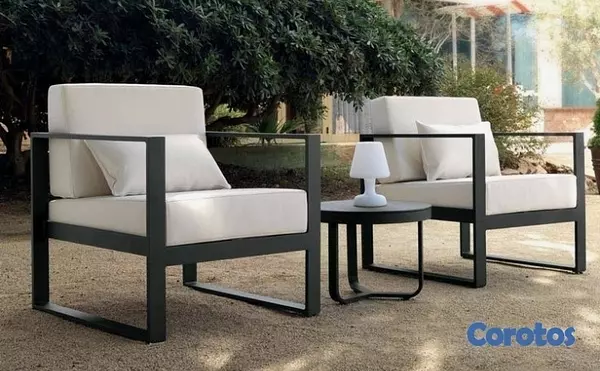 muebles y colchones - MUEBLES DE EXTERIOR EN HIERRO GALVANIZADO  7