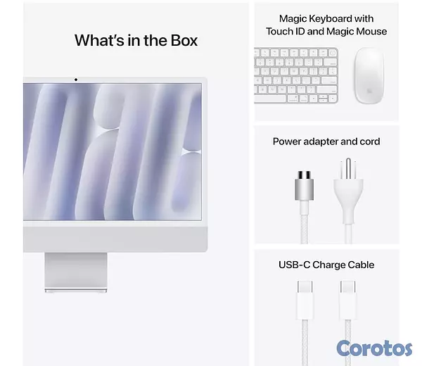 computadoras y laptops - iMac 24” Chip M4 16GB/256GB 8-core GPU | 8-core CPU  4