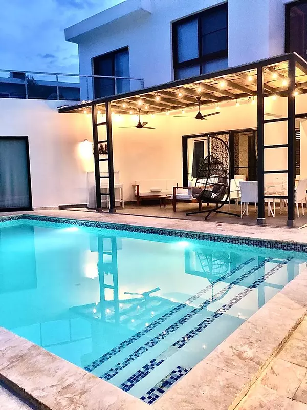 casas vacacionales y villas - Preciosa Villa Disponible en Sosua Ocean Village  2