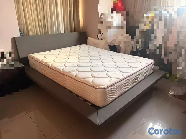 muebles y colchones - BASE Y COLCHON FULL (MATRIMONIAL 4