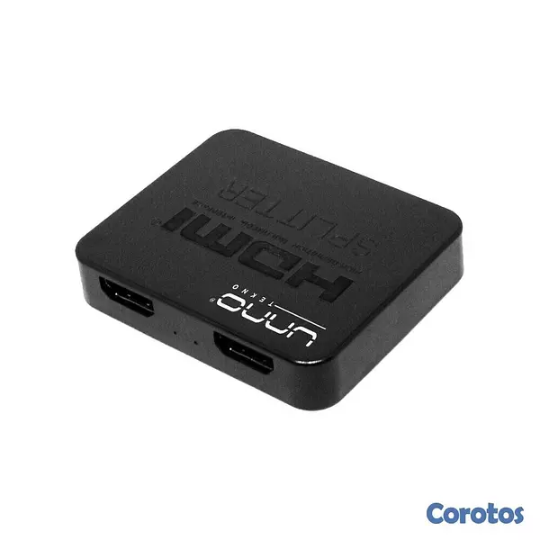 computadoras y laptops - SPLITTER HDMI 4K DE 2 PUERTOS HB1204BK
 2