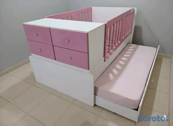 muebles y colchones - Cama cuna tamaño twin 39" 2