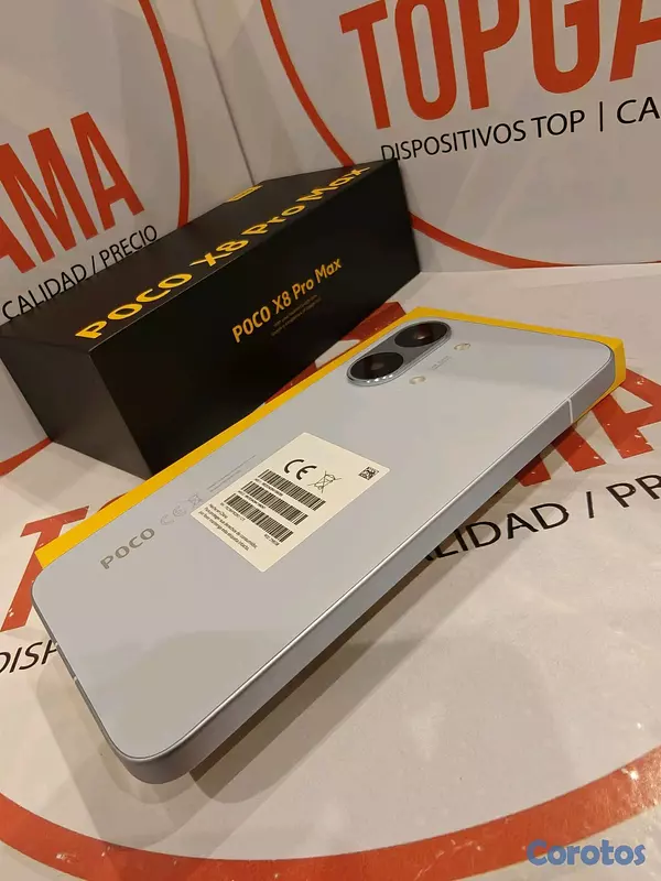 celulares y tabletas - POCO X8 PRO MAX 5G, 12GB RAM 256GB ROM 8
