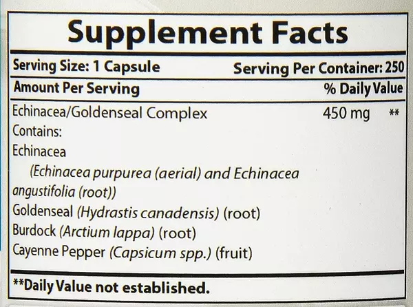 Salud y Equipamiento Médico - Equinacea 450 Mg Best Naturals 2