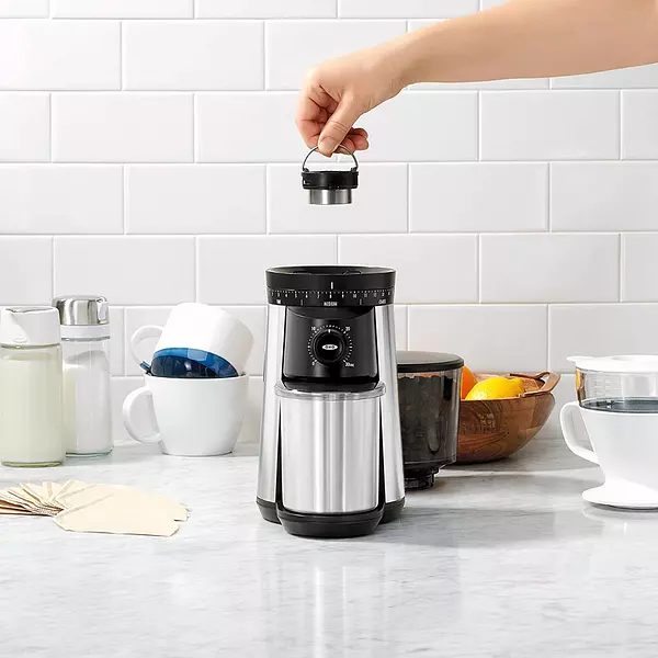 Salud y Equipamiento Médico - Molino Electrico De Café Cónicas 12 Tazas 0.75 Lbs 6