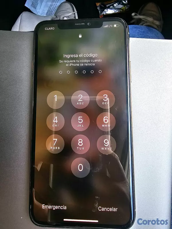 celulares y tabletas - Iphone 11 pro max factory 512gb 81% de batería  2