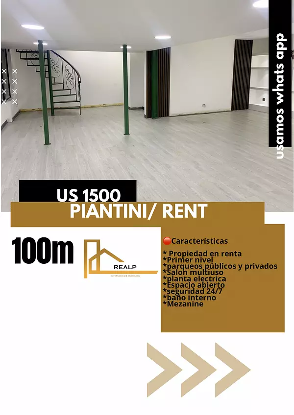 oficinas y locales comerciales - Local en Piantini  1