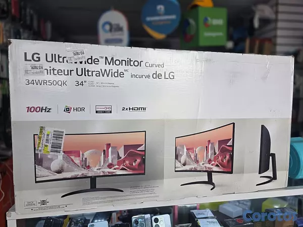 computadoras y laptops - LG 34WR50QC-B 34 Curved Ultrawide 100HZ 34 Monitor 1