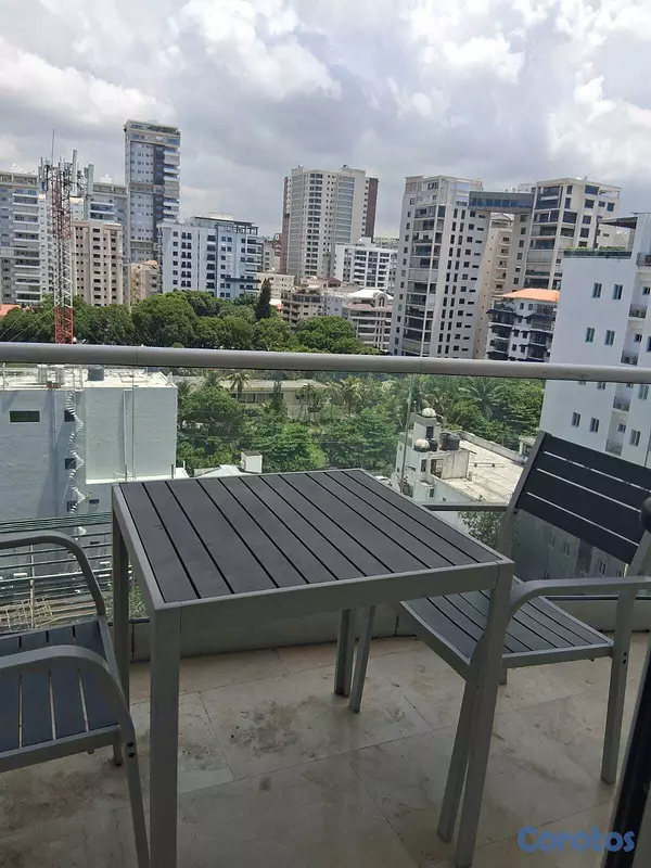 apartamentos - Apartamento 2Hab Amueblado en Piso Alto c/Vista, A 5