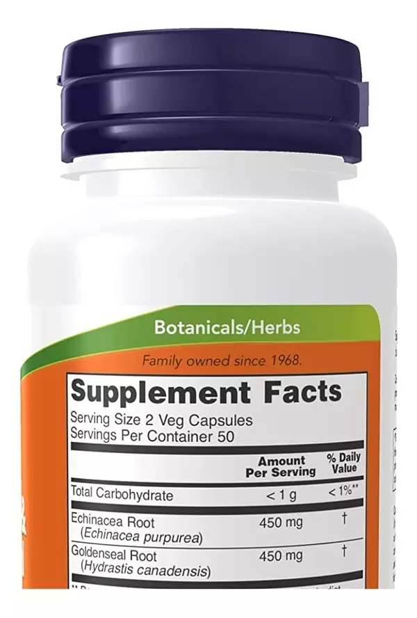 Salud y Equipamiento Médico - Equinacea  225 Mg 100 Cap Now - Un - Unidad A $2082 2