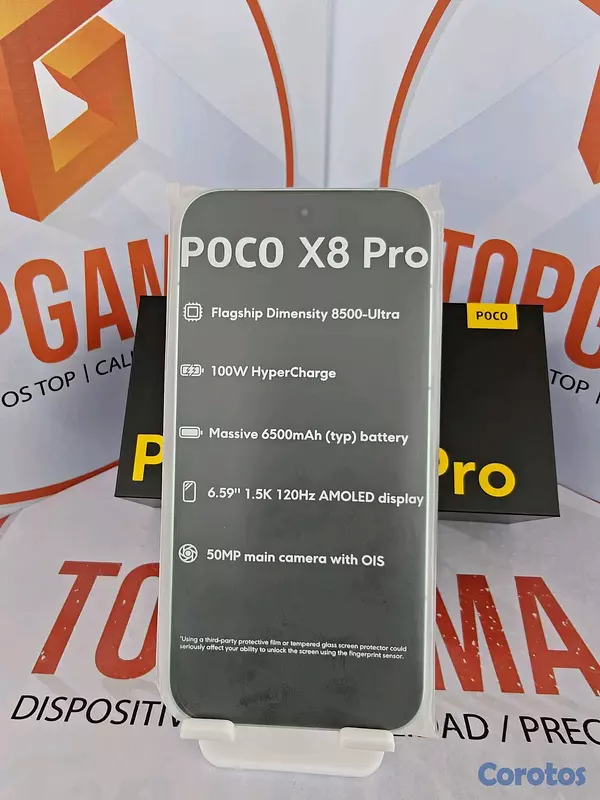 celulares y tabletas - POCO X8 PRO 5G, 12GB RAM 512GB ROM 9