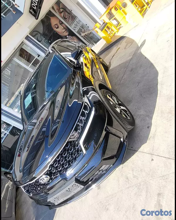jeepetas y camionetas - KIA SORENTO EX 2021 NEGRO GASOLINA 5