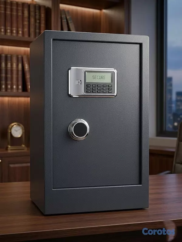 decoración y accesorios - Caja Fuerte Digital Reforzada con División Interna 2
