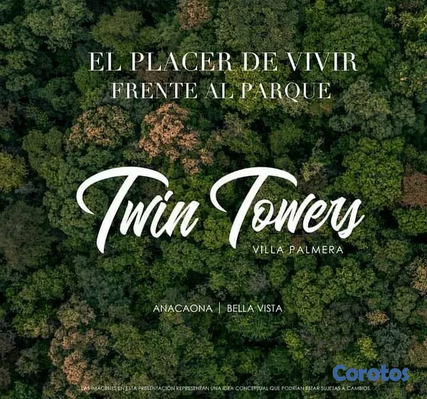 apartamentos - ! DIOS!  IMPONENTE Torres Gemela en la Av. Anacaona Frente al parque  23 Niveles 1