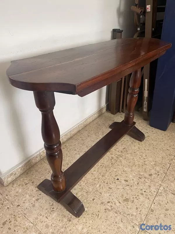 muebles y colchones - Mesa Parzon caoba clásica 5