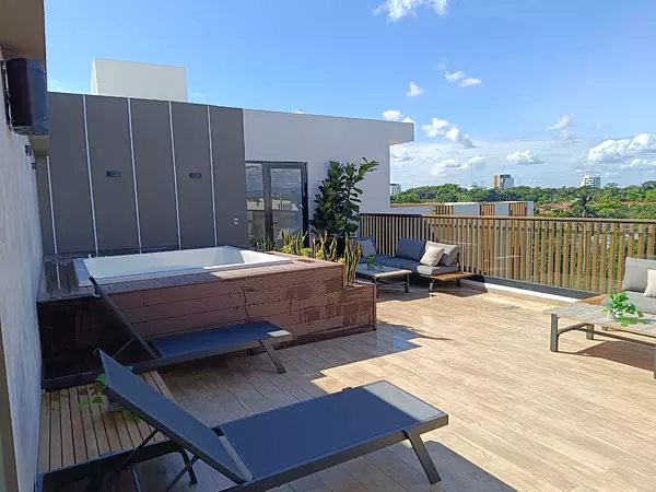 apartamentos - 🔵Apartamento 2do piso con terraza en arroyo hondo v 1