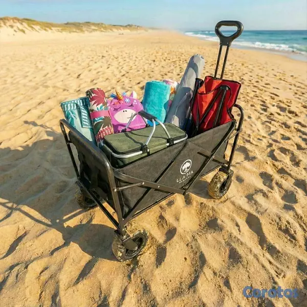 tours y viajes - 🏖️ CARRITO DE PLAYA PLEGABLE 2