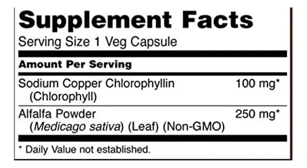 Salud y Equipamiento Médico - Clorofila 90 Capsulas 100mg Now 2