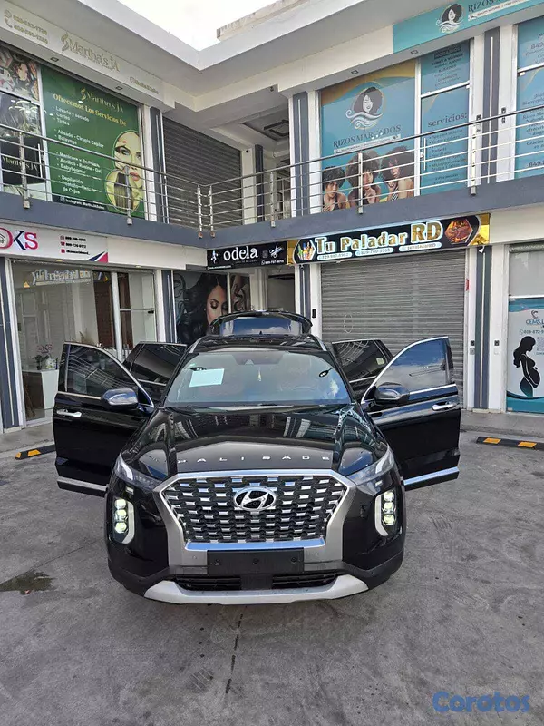 jeepetas y camionetas - HYUNDAI PALISADE 2019 NEGRO GASOLINA 17