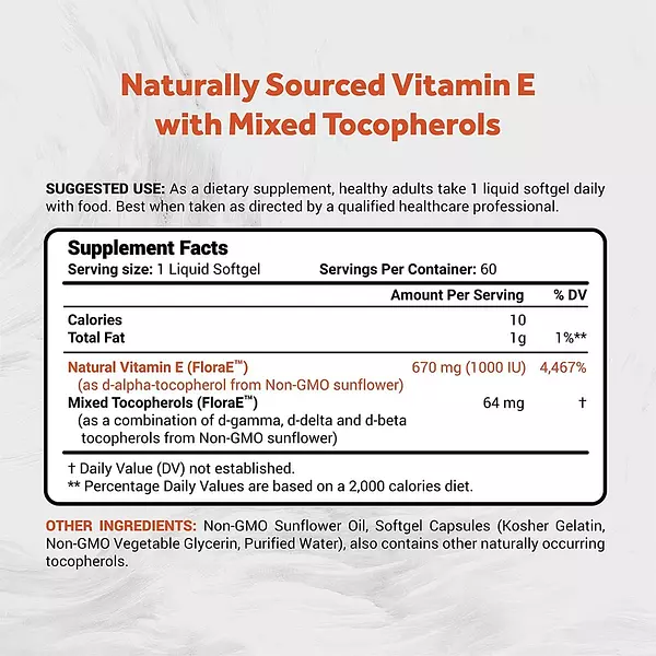 Salud y Equipamiento Médico - Vitamina E 1000 Ui Naturalis - Unidad 2