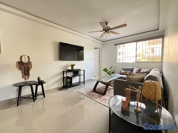 apartamentos - apartamento en alquiler amueblado ensanche Julieta  2