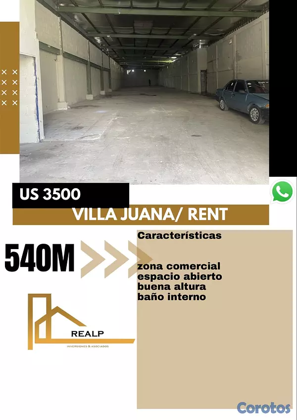 oficinas y locales comerciales - Local en Villa Juana  1