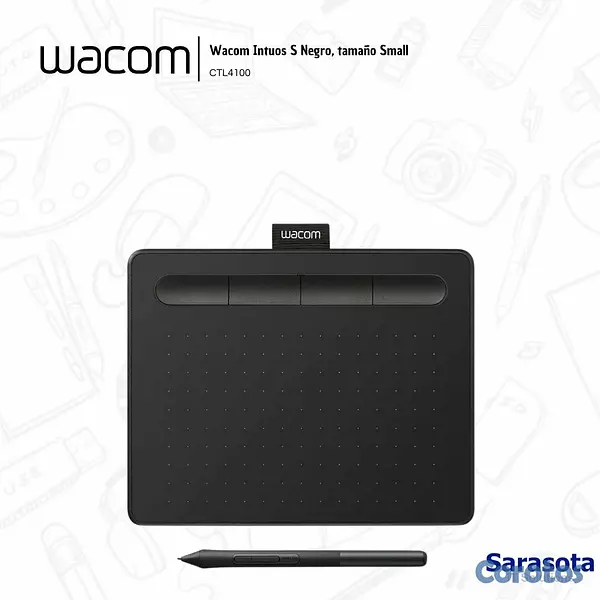 accesorios para electronica - Wacom Intuos S Negro CTL4100 2