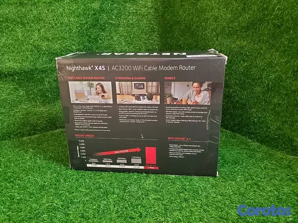 otros electronicos - NETGEAR Nighthawk X4S DOCSIS 3.1, enrutador módem  7
